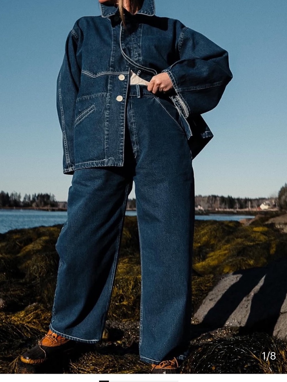 ISO Rudy Jude Big Jean jacket- tumbled indigo